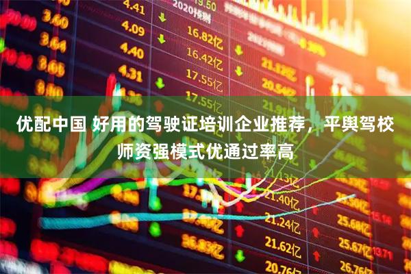 优配中国 好用的驾驶证培训企业推荐，平舆驾校师资强模式优通过率高