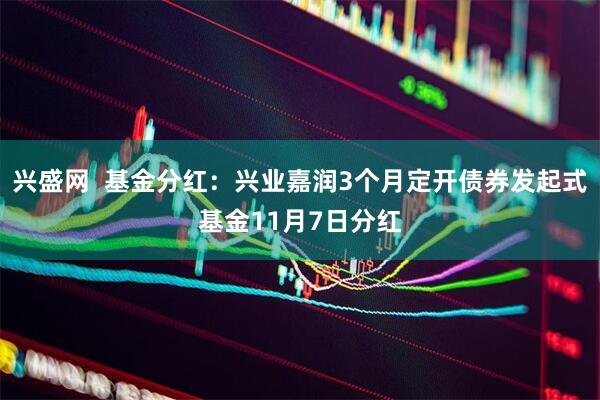 兴盛网 基金分红:兴业嘉润3个月定开债券发起式基金11月7日分红